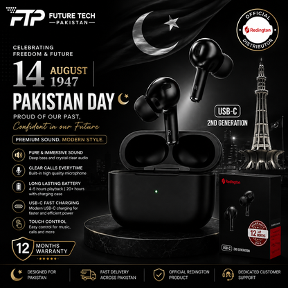 Redington AirBuds 2nd Generation (USB-C)