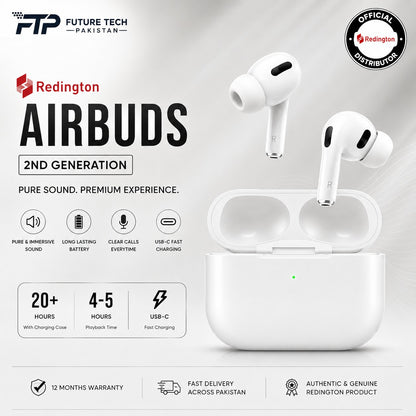 Redington AirBuds 2nd Generation (USB-C)